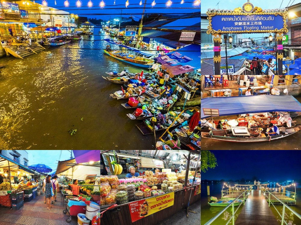 泰國 水上市場 安帕瓦水上市場 Amphawa 曼谷 旅遊景點-