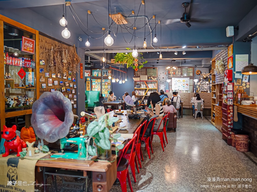 漫漫弄 菜單 台南南區美食 台南咖啡館 老宅餐廳 早午餐 義大利麵 漢堡 下午茶