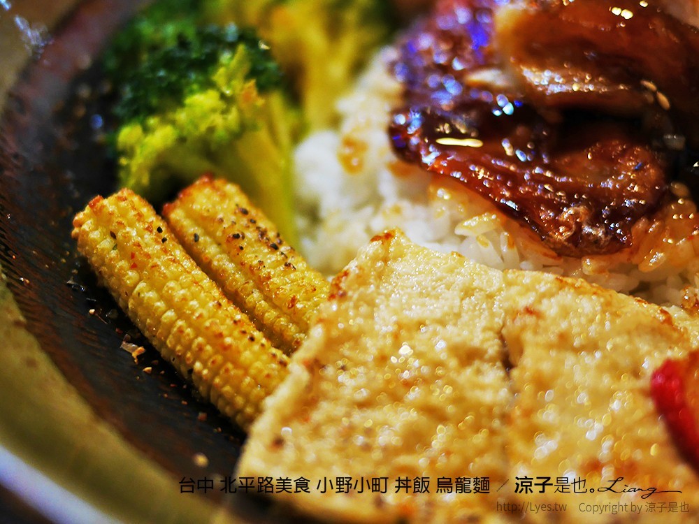台中 北平路美食 小野小町 丼飯 烏龍麵