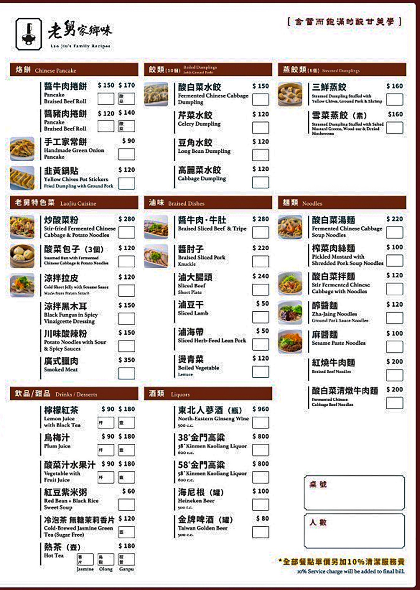 老舅的家鄉味 菜單 台中美食 台中火鍋 酸菜白肉鍋 忠孝路美食 東北料理 麵食點心 忠孝夜市