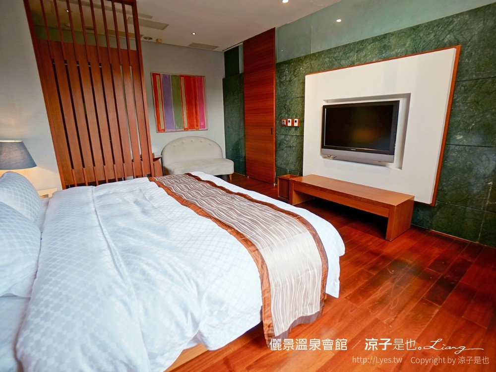 儷景溫泉會館 台南關子嶺溫泉飯店 泥漿溫泉住宿 尊榮館雙人房 戶外溫泉設施