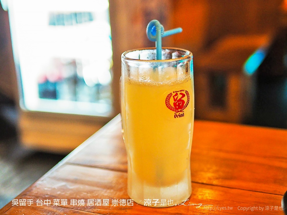 吳留手 台中 菜單 串燒 居酒屋 崇德店