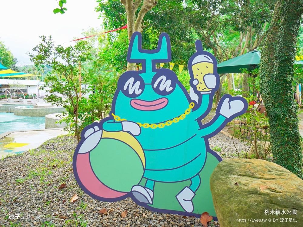 桃米親水公 南投埔里景點 免門票戲水池 親子玩水景點 山系親水公園