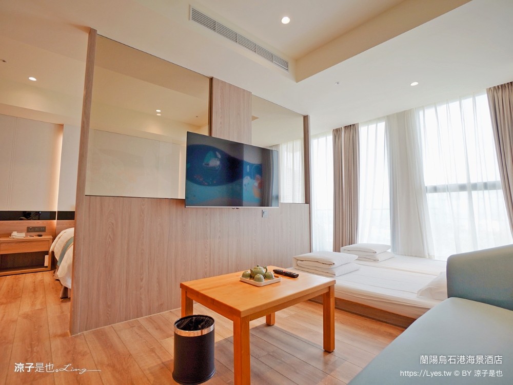 蘭陽烏石港海景酒店 宜蘭頭城住宿 宜蘭親子飯店 龜山島海景房型 童趣親子房 泳池電影院 一泊二食
