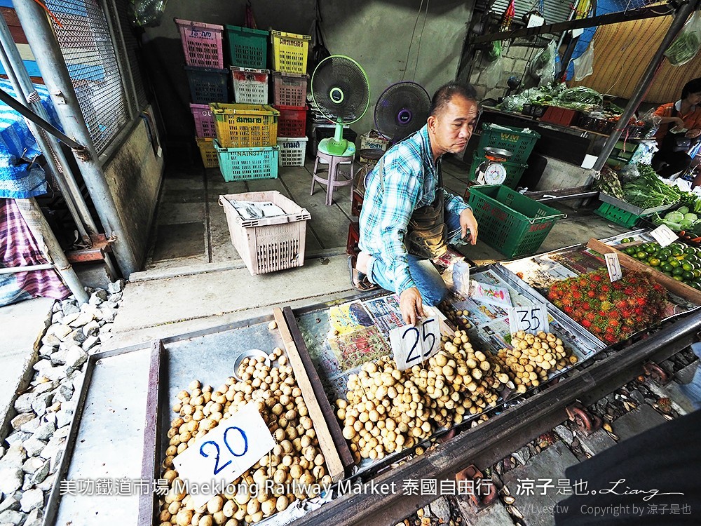美功鐵道市場 Maeklong Railway Market 泰國自由行