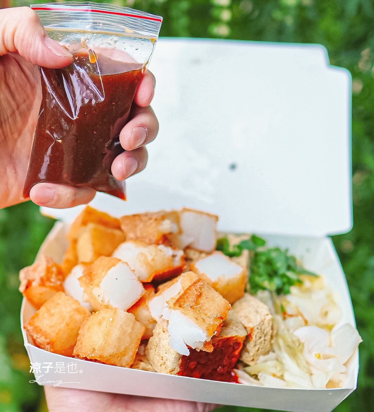 久昂臭豆腐 菜單 台東美食小吃 炸蘿蔔糕 酥脆臭豆腐 鯉魚山公園下 招牌炸雙拼