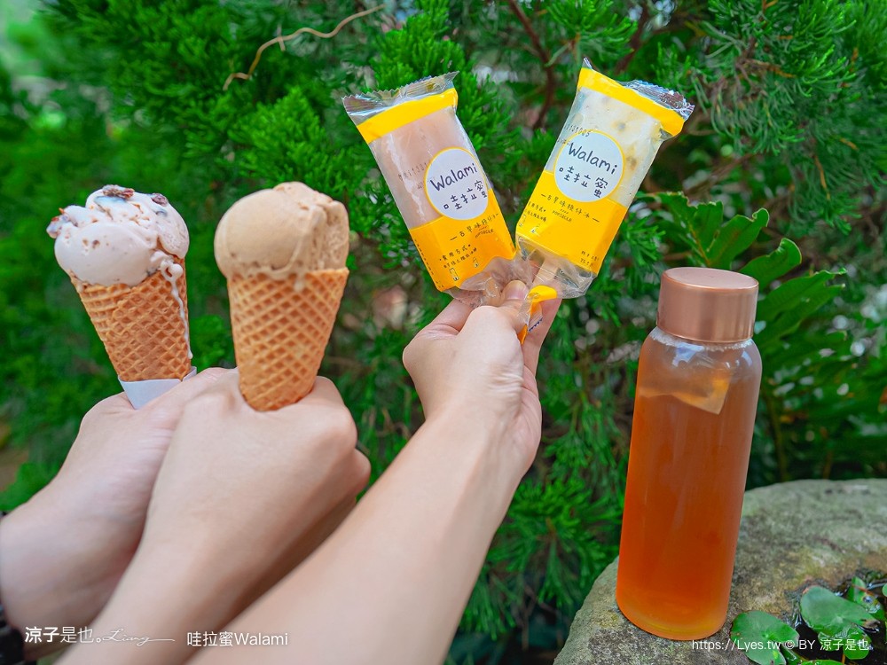 哇拉蜜冰店 菜單 南投景點 日月潭 手工法式冰淇淋 魚池冰品 庭園餐廳 便宜 古早冰棒 cp值
