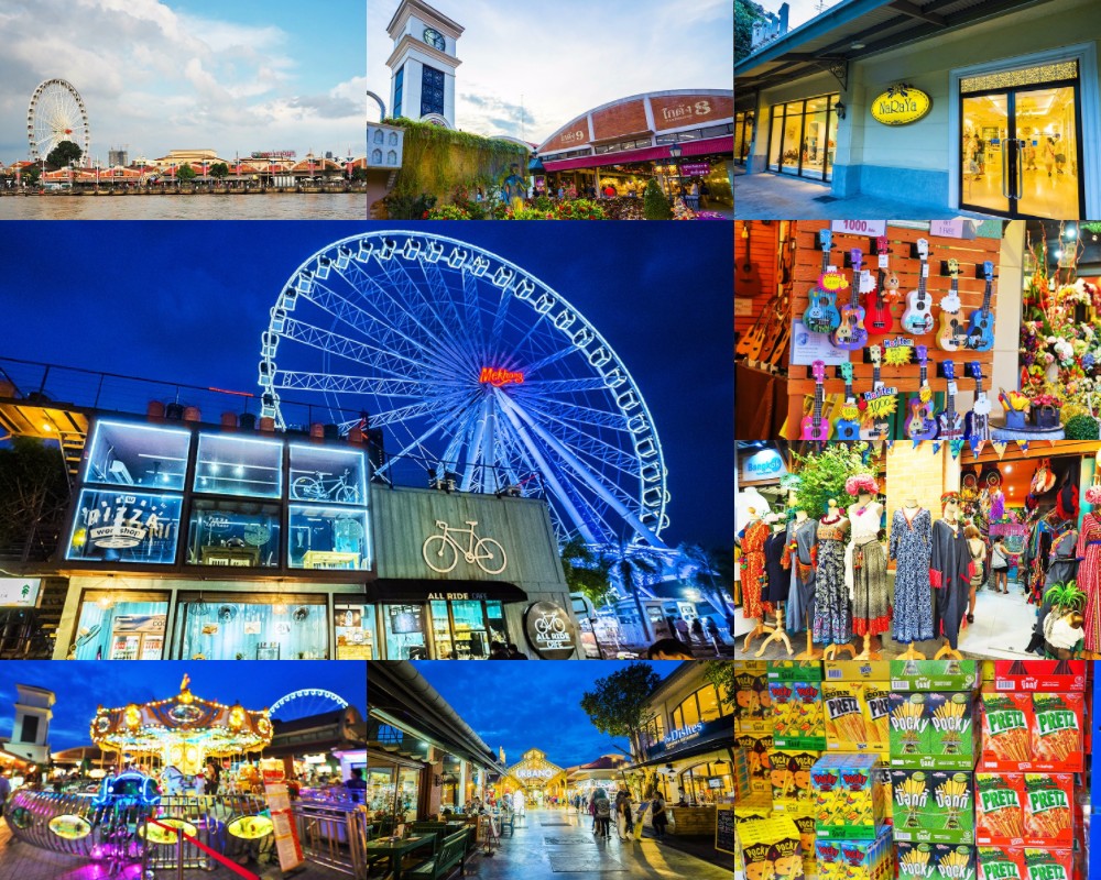 泰國曼谷 河濱夜市