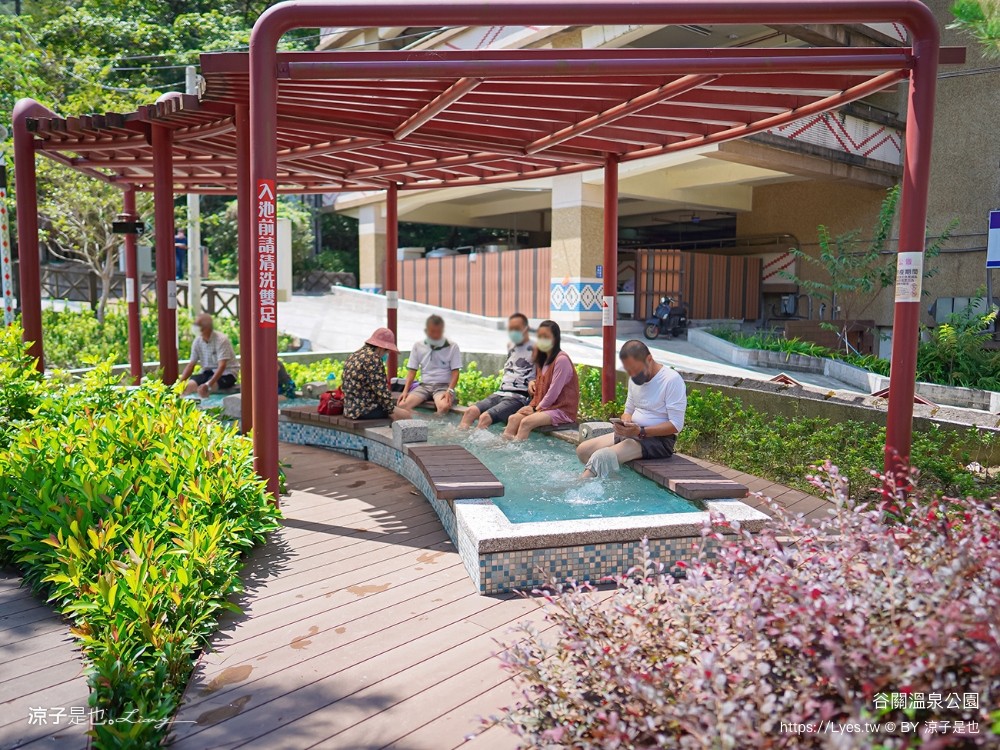 台中谷關景點 溫泉公園泡腳池 免費美人足湯 谷關溫泉廣場 谷關遊客中心