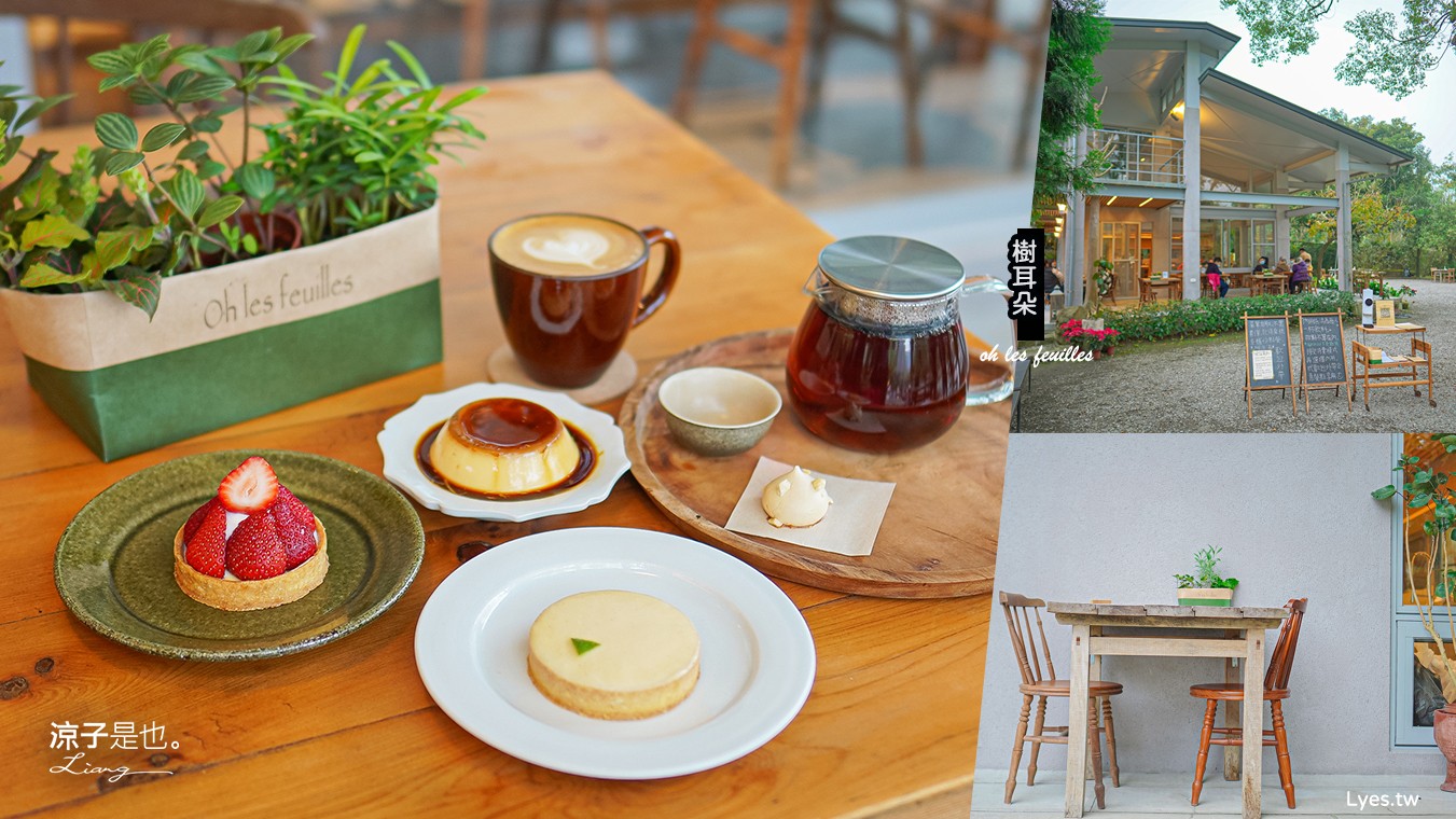 樹耳朵 菜單 台南關仔嶺 甜點咖啡館 景觀餐廳 白河 檸檬塔 假日限定 森林系