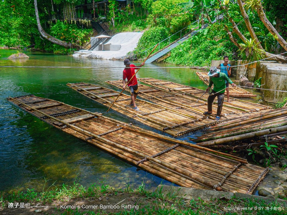 Komol’s Corner Bamboo Rafting Khao Lak 竹筏漂流 普吉島景點 泰國親子景點 攀牙景點 泰國景點推薦 泰國雨林生態體驗