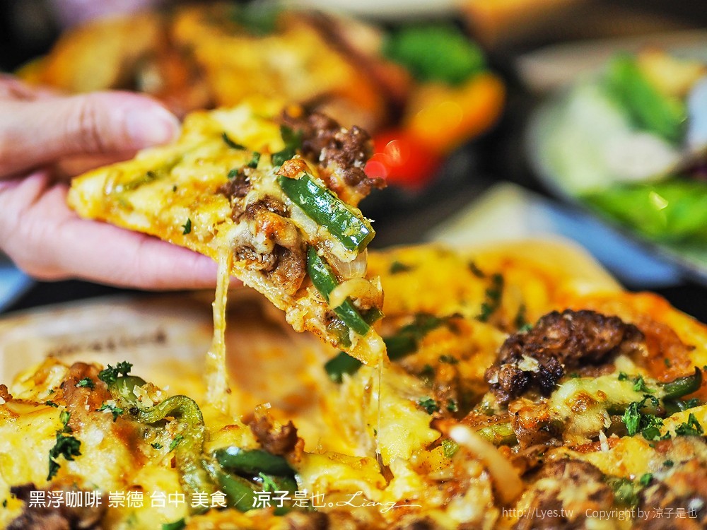 黑浮咖啡 崇德 台中 美食