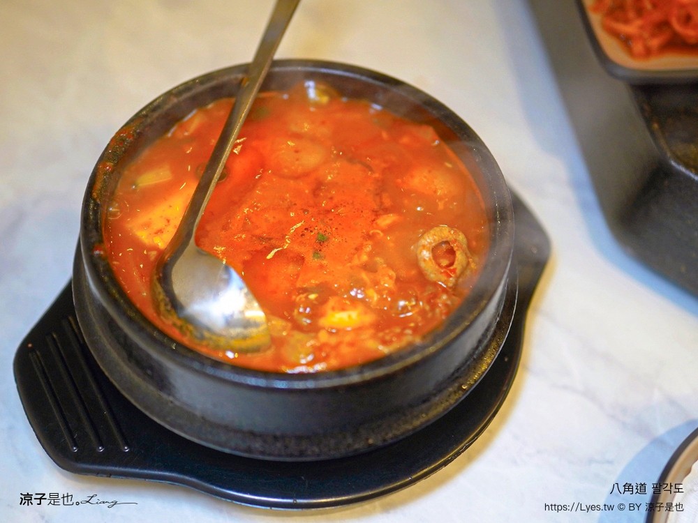 八角道 菜單 台中公益路餐廳 韓國 首爾釜山 連鎖烤雞店 開幕 韓式燒肉 韓式料理 韓式豆腐鍋 팔각도