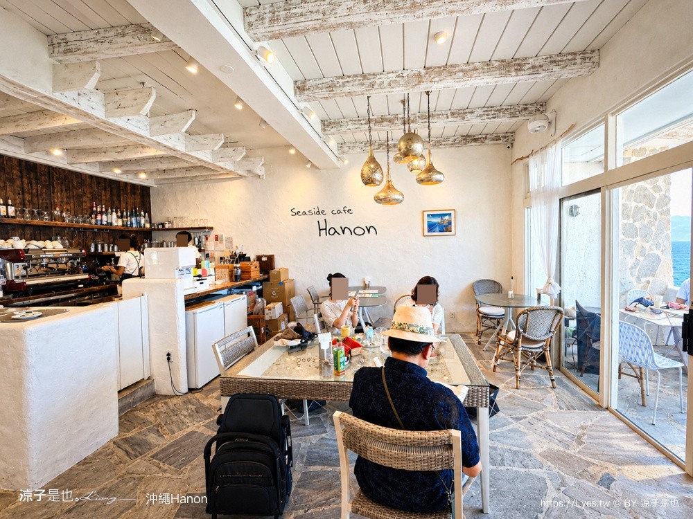 沖繩Hanon 沖繩鬆餅 沖繩美國村美食 沖繩海景咖啡廳 北谷美食 用餐座位