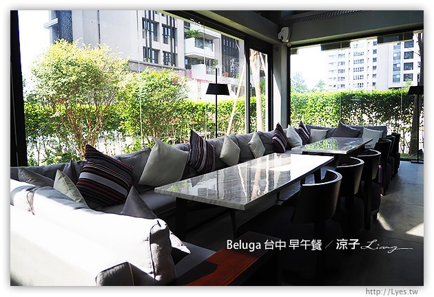 台中-Beluga Restaurant&Bar-享受貴婦級的池畔早午餐
