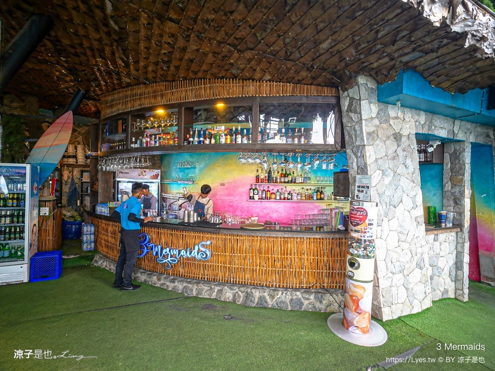 3 Mermaids 美人魚餐廳 芭達雅 Pattaya cafe 鳥巢餐廳 海景餐廳