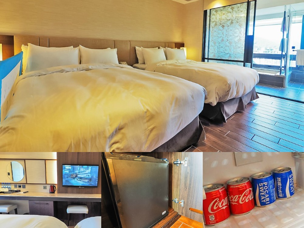 宜蘭-礁溪麒麟大飯店(早餐&房型) 湯屋坐擁龜山島美景 溫泉SPA水療區x游泳池x露天泡湯池 親子玩水去