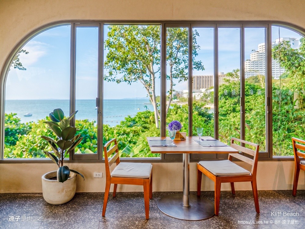 Kliff Beach 芭達雅海景餐廳 芭達雅景觀餐廳 Pattaya Beach Club 海景咖啡館 海景餐酒館