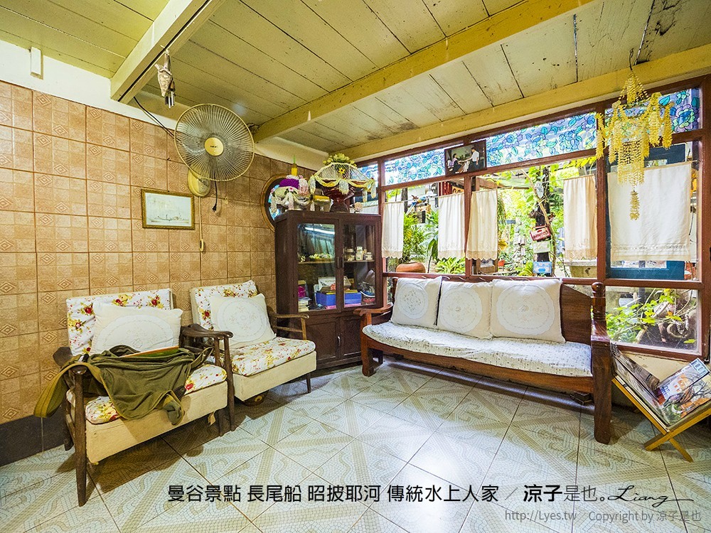 曼谷景點 長尾船 昭披耶河 傳統水上人家