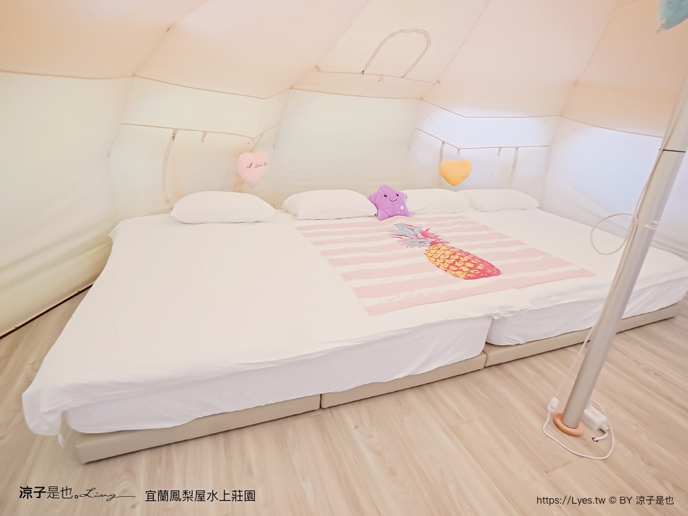 鳳梨屋水上莊 餵羊 早餐 晚餐 帳棚 親子diy