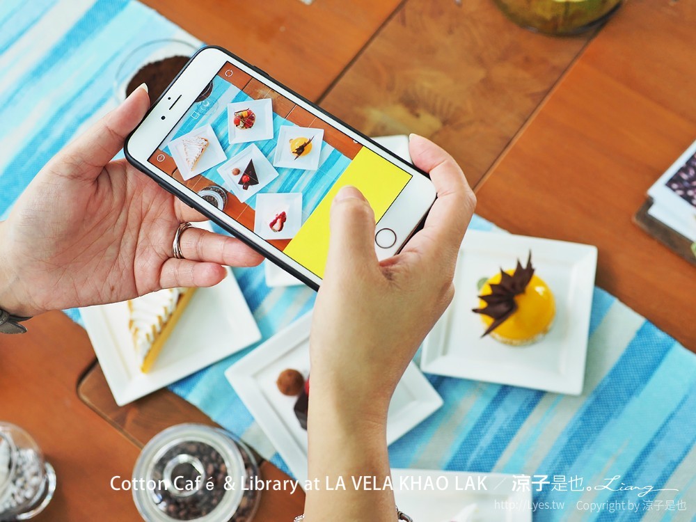 cotton café library la vela khao lak