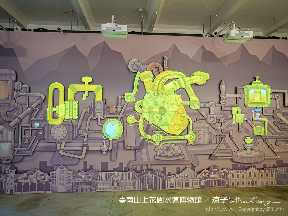台南山上花園水道博物館 台南親子景點 門票 交通 戲水池 水道咖啡館 古堡