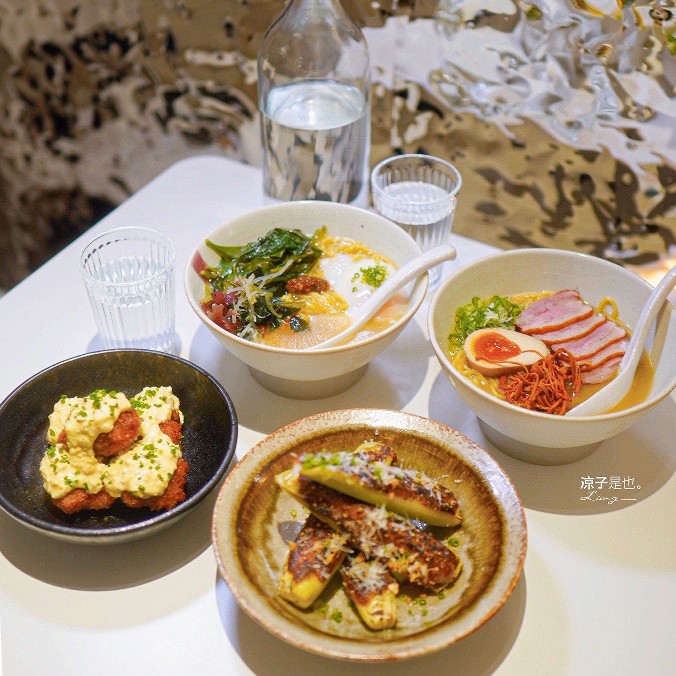  Glou Suru 菜單 台中拉麵推薦 新開幕餐廳 鳥苑 AKAME主廚 單人餐廳 台中酒吧 台中西區美食 精誠商圈