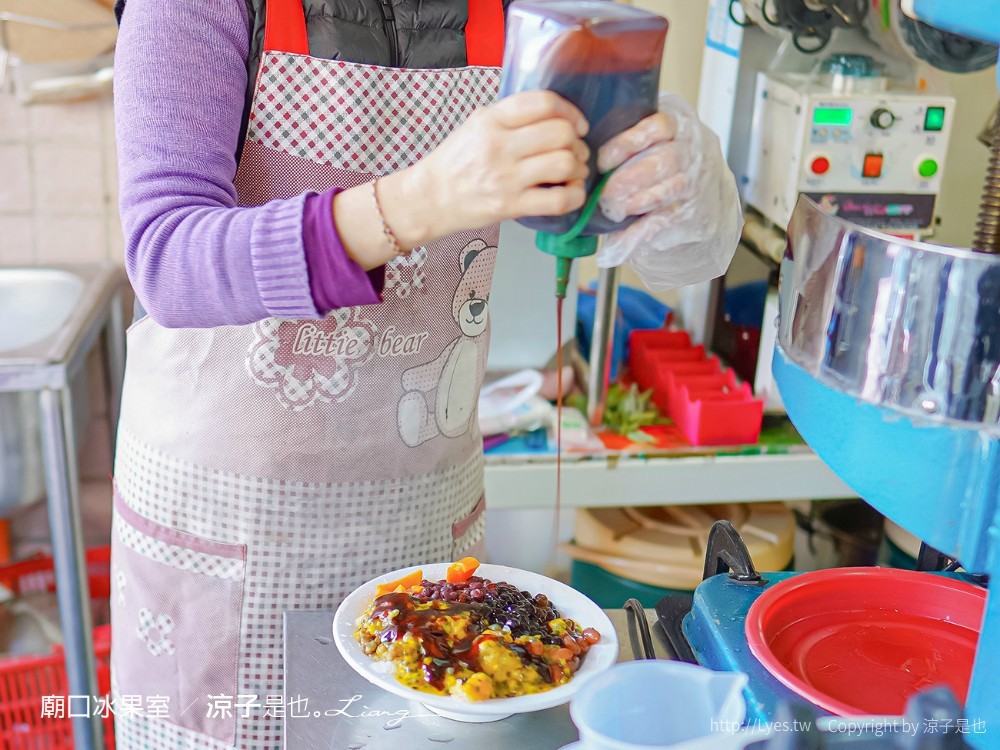 廟囗冰果室 南投 埔里冰品推薦 菜單 百香果冰 豆花 燒仙草 豆腐腦