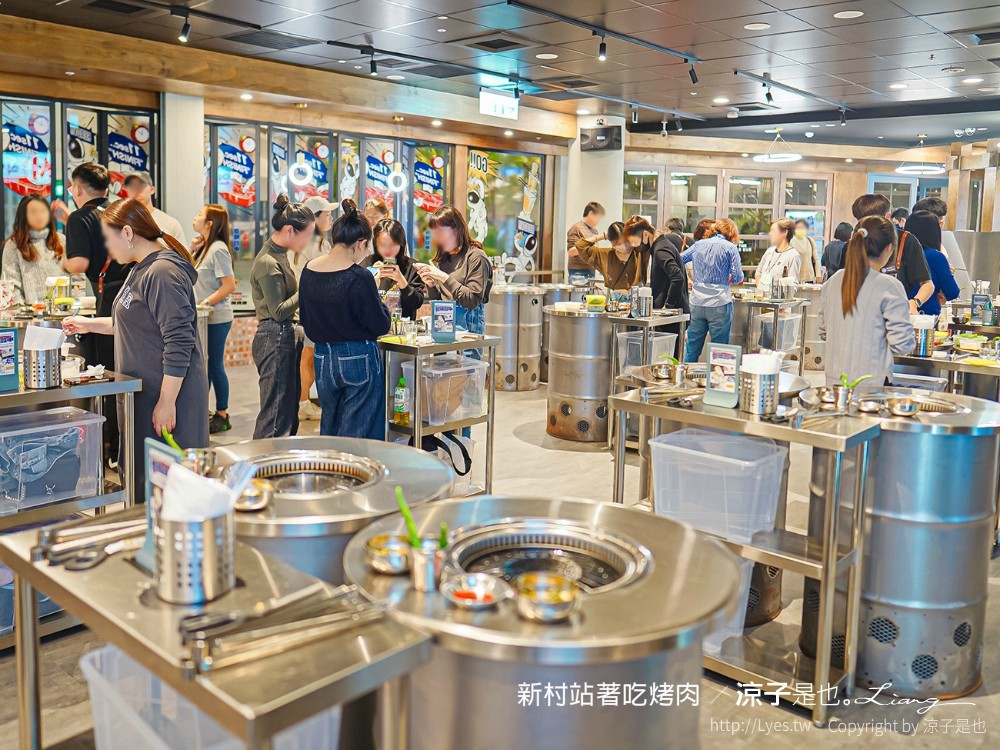 新村站著吃烤肉 台中2号店 PARK2草悟廣場美食 韓國首爾60年排隊老店 台中韓式烤肉