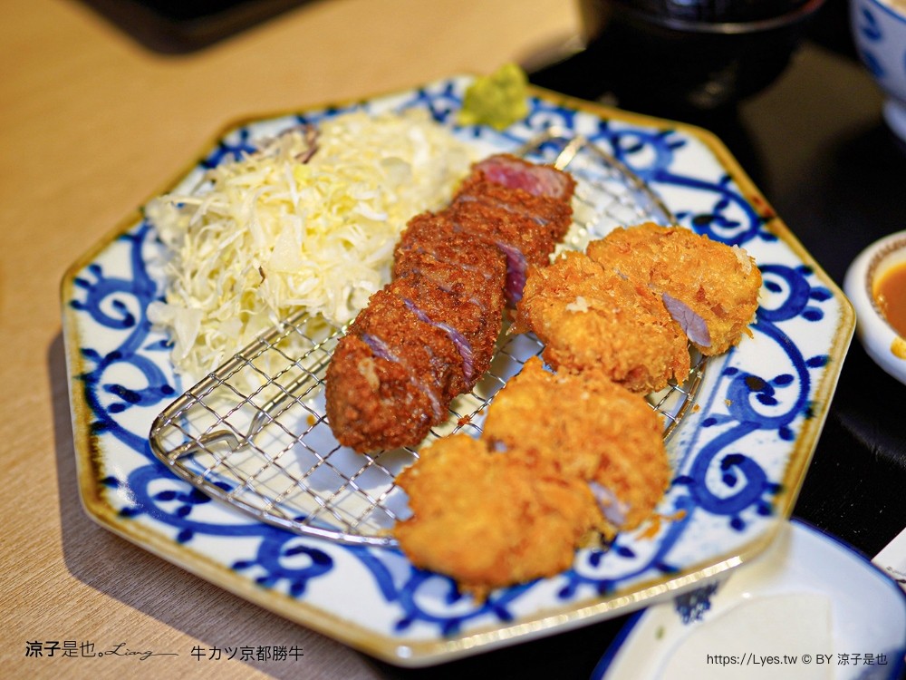 京都勝牛 菜單 台中 日本京都 炸牛排 lalaport美食 台中餐廳 訂位 炸豬排 推薦菜色