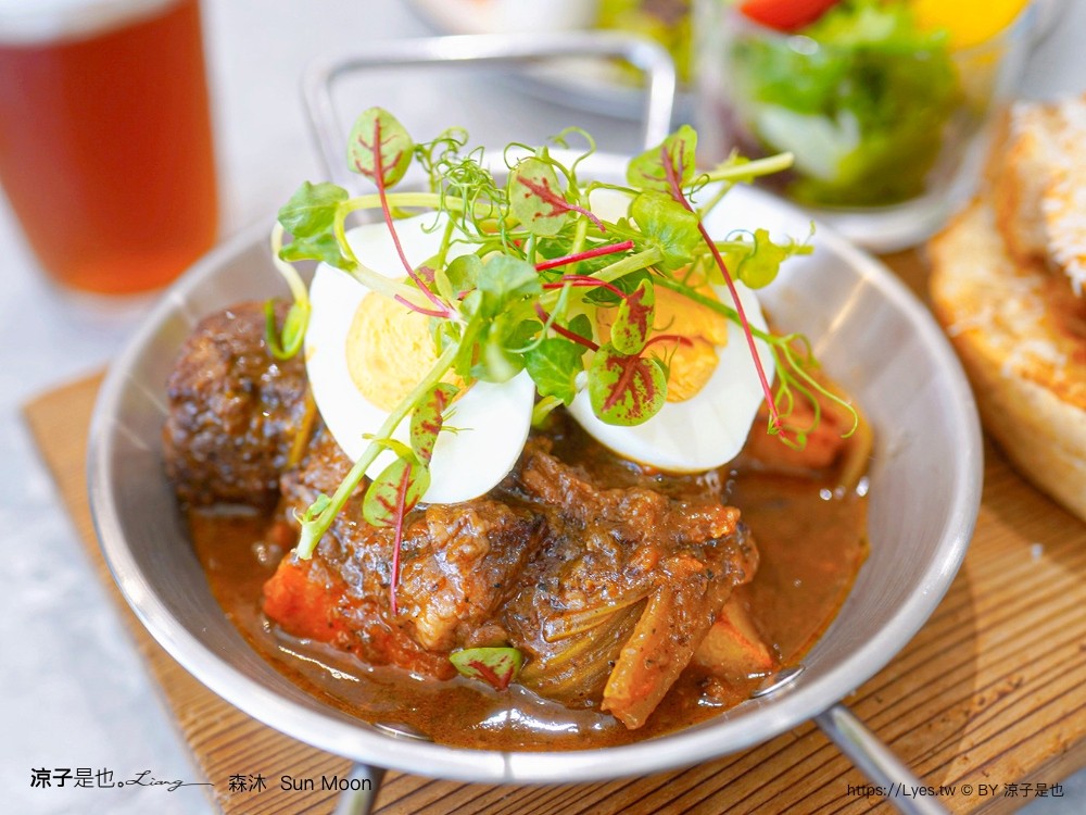 森沐 sun moon 菜單 台中早午餐 台中美食 早午餐餐廳 純白 北歐風