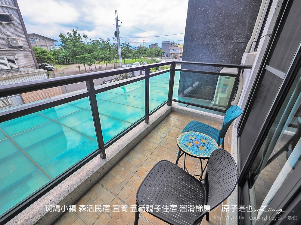 斑鳩小鎮 森活民宿 宜蘭 五結親子住宿 溜滑梯房
