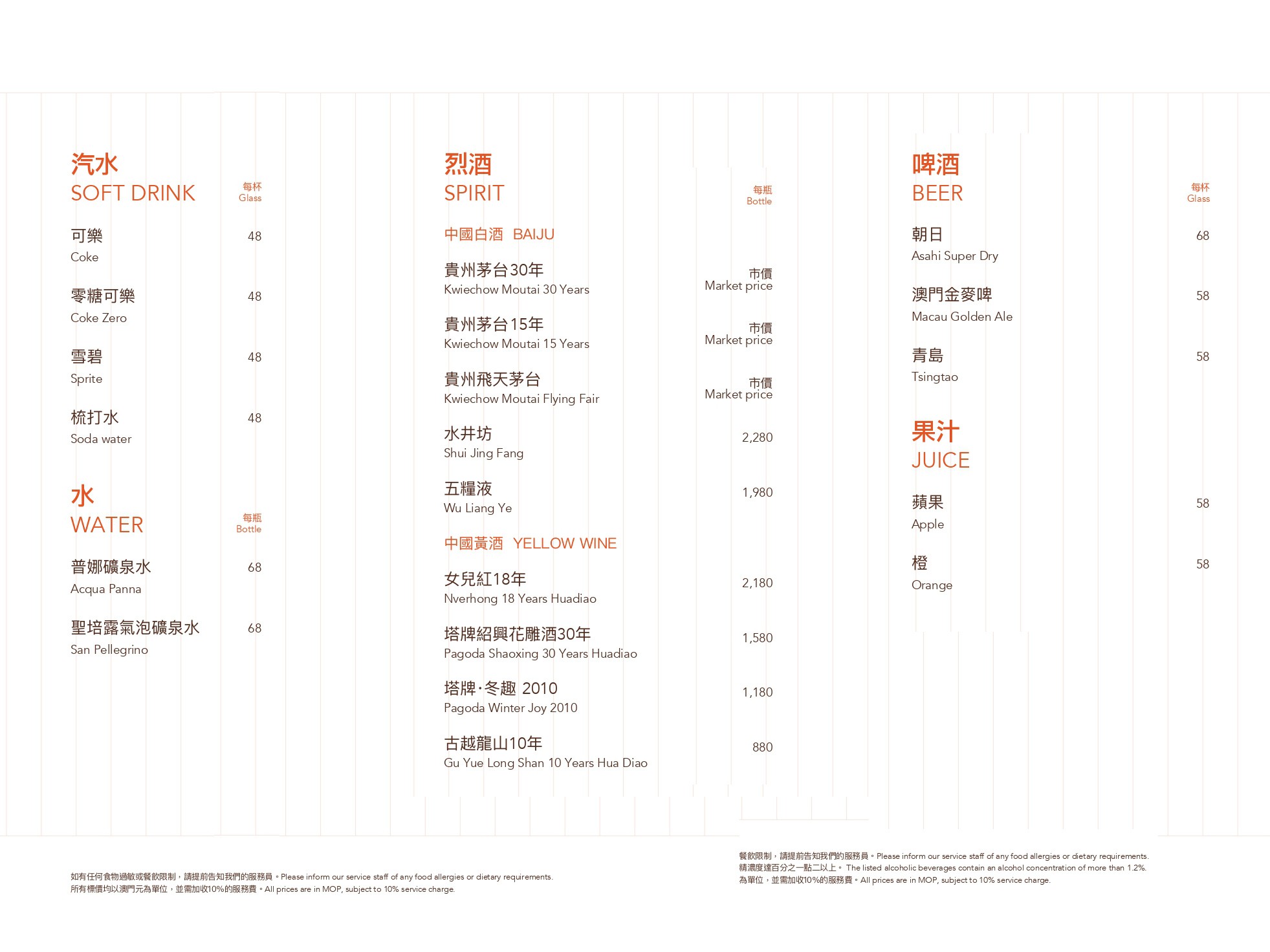 茶樓 菜單04 澳門美食 上葡京綜合度假村 港式飲茶 粵菜 氹仔美食 港式點心 Chalou