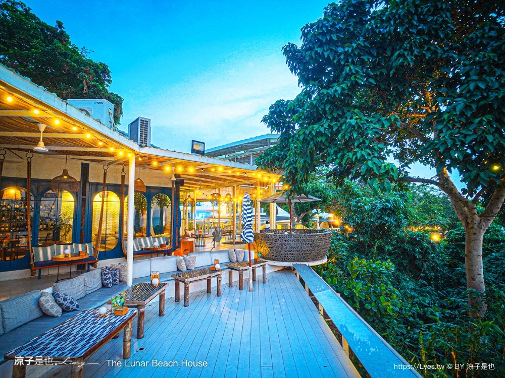 The Lunar Beach House 芭達雅海景餐廳 Pattaya 海景咖啡廳 芭達雅網美餐廳 泰國景觀餐廳