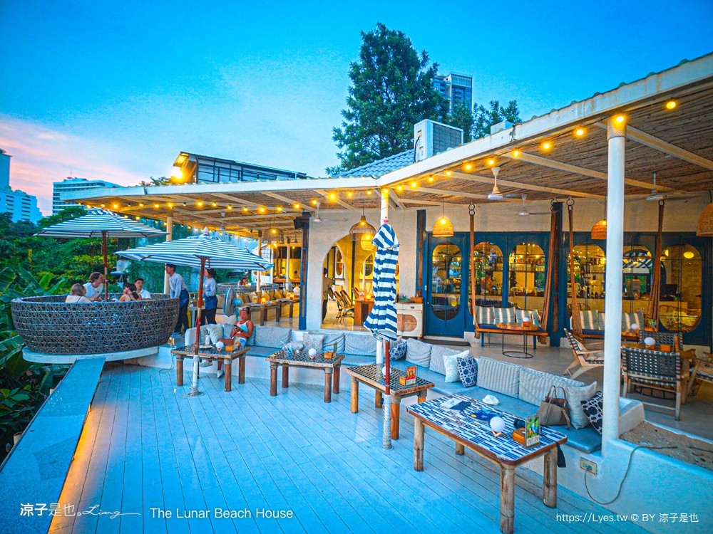 The Lunar Beach House 芭達雅海景餐廳 Pattaya 海景咖啡廳 芭達雅網美餐廳 泰國景觀餐廳