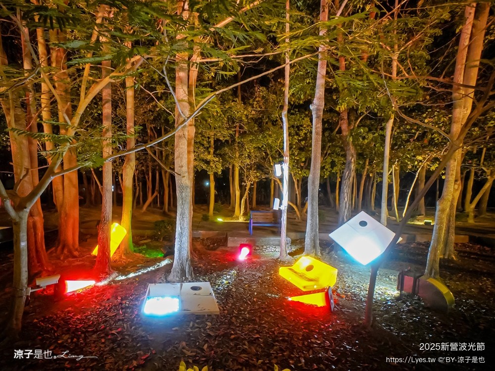 2025 新營波光節 台南景點 天鵝湖公園 活動時間 交通地點 燈光秀 停車 美食景點 必看作品