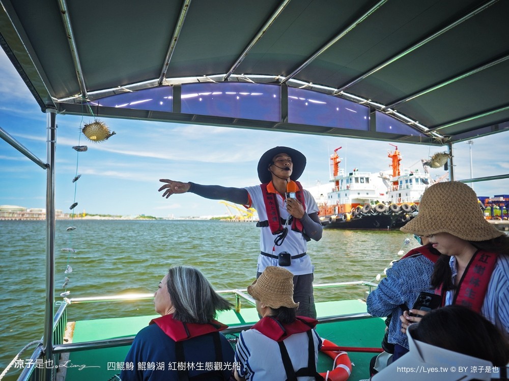 四鯤鯓鯤鯓湖紅樹林生態觀光船 台南親子景點 台南紅樹林 台南新景點 台南一日遊 生態旅遊 蚵殼diy體驗 導覽觀光船