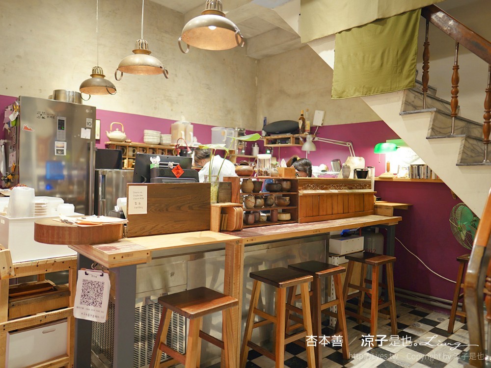 杏本善杏仁茶 菜單 台南美食 小吃 老宅餐廳 肉桂捲 有機紅茶 柴燒陶器