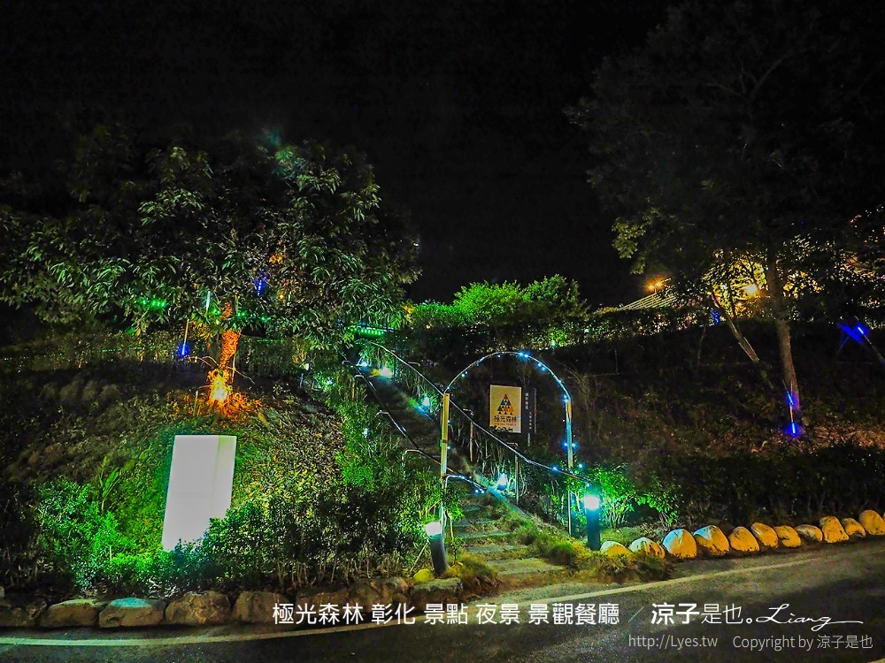 極光森林 彰化 景點 夜景 景觀餐廳