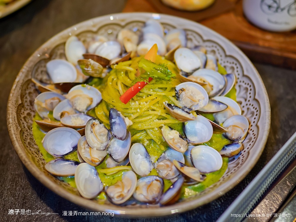 漫漫弄 菜單 台南南區美食 台南咖啡館 老宅餐廳 早午餐 義大利麵 漢堡 下午茶