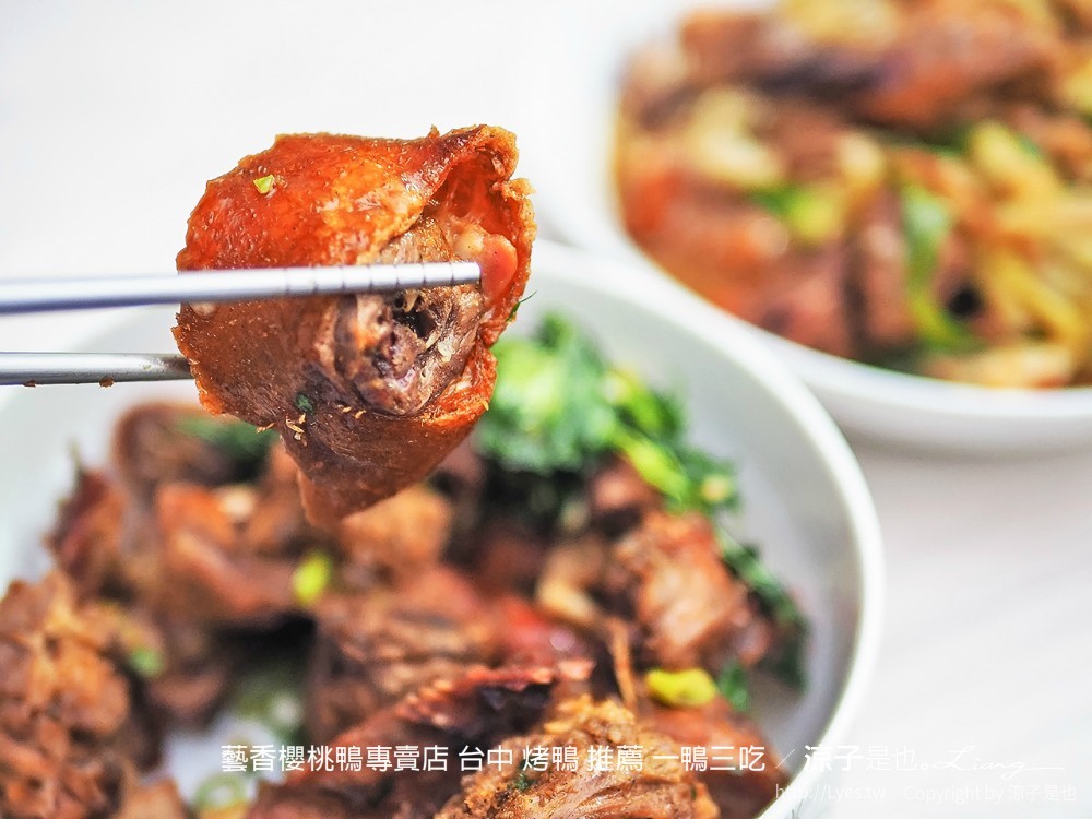 藝香櫻桃鴨專賣店 台中 烤鴨 推薦 一鴨三吃