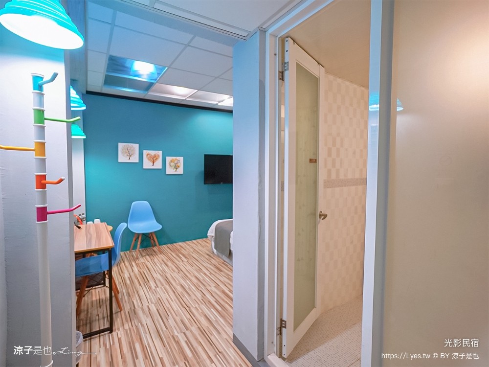 光影民宿 嘉義住宿推薦 布袋民宿 房型 雙人房 四人房 背包客