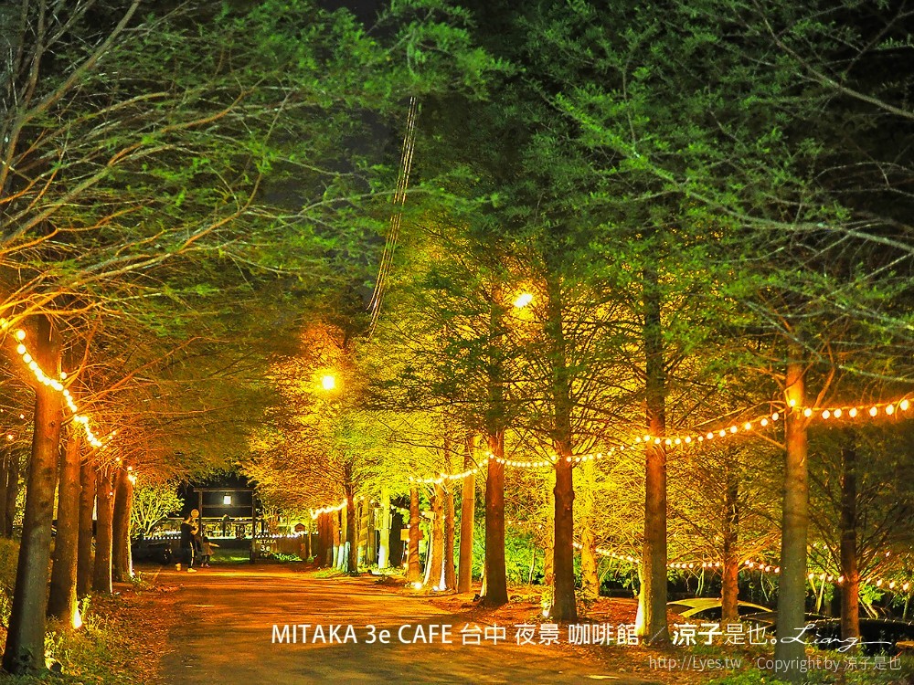 mitaka 3e cafe 台中 夜景 咖啡館 沙鹿 下午茶