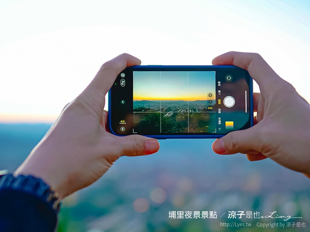 埔里景點 夜景 虎頭山觀景台 南投親子景點 埔里飛行傘基地 台灣地理中心碑