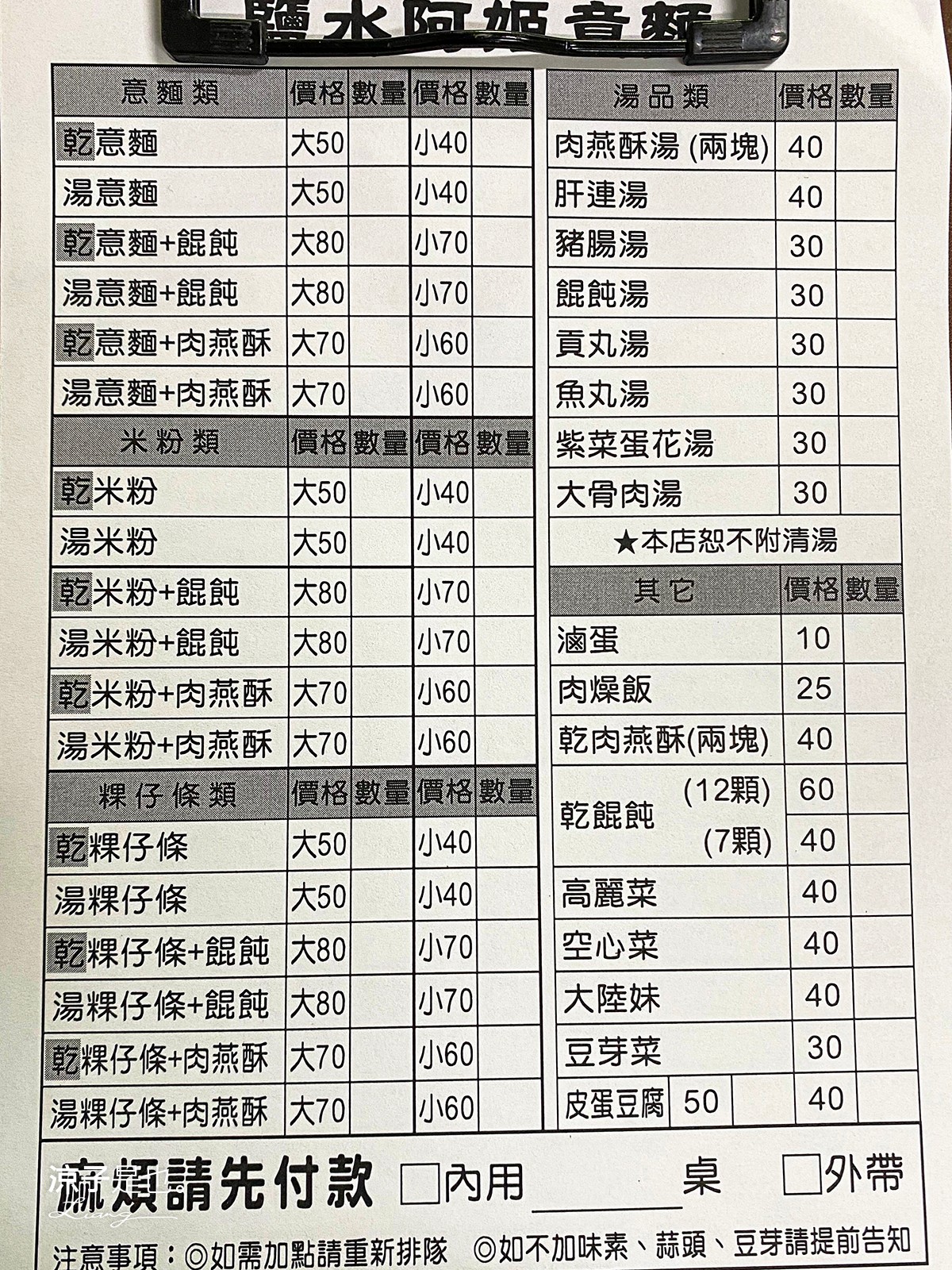 台南鹽水-阿姬意麵&銀鋒冰果室(附菜單) 60年冰果室老店 西瓜檸檬好清爽