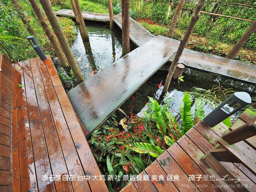 澄石享自在 台中 大坑 新社 景觀餐廳 美食 蔬食