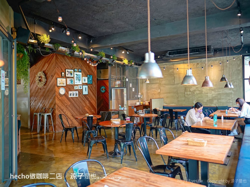 hecho做咖啡二店 菜單 台中西區美食 勤美草悟道早午餐 巷弄餐廳 Brunch & Bistro