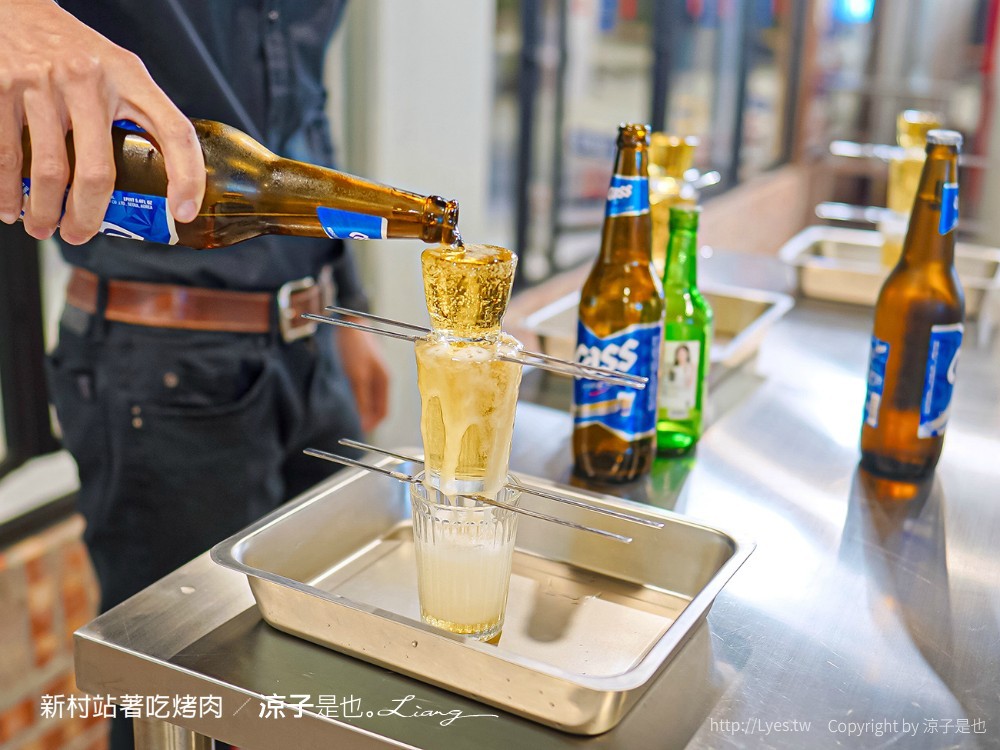 新村站著吃烤肉 台中2号店 PARK2草悟廣場美食 韓國首爾60年排隊老店 台中韓式烤肉