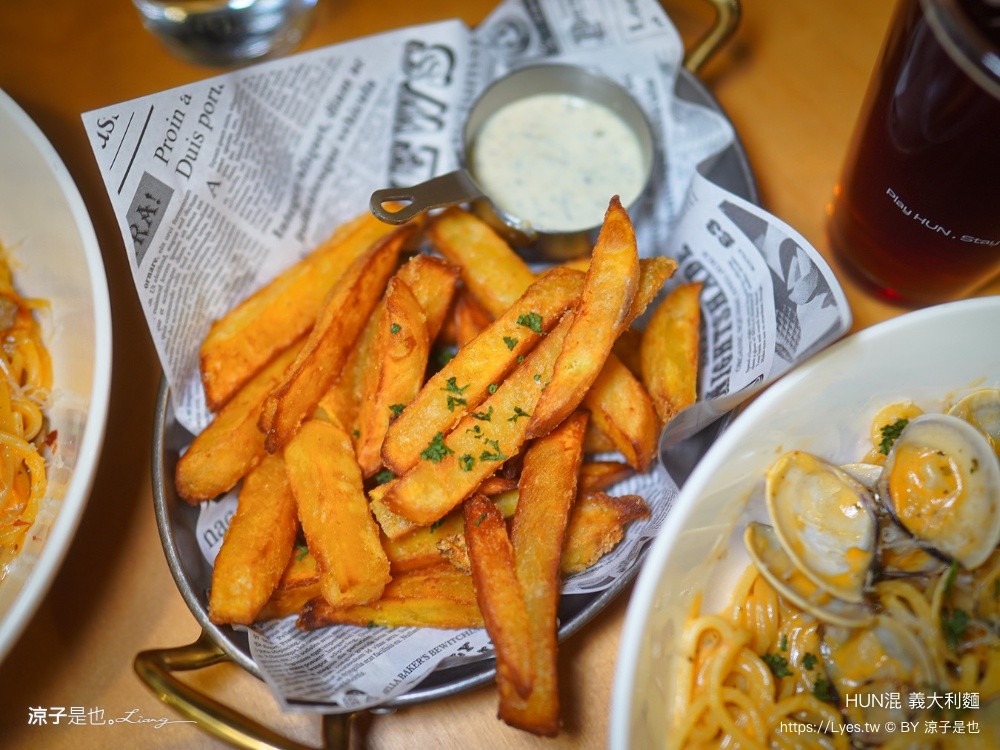 HUN混 義大利麵 台中美食 大里美食 HUN混大里店 平價義大利麵 橘醬