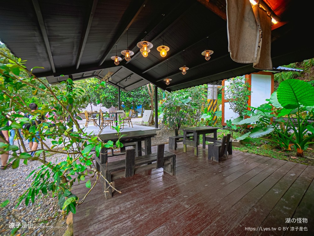 日月潭 湖の怪物 咖啡 湖的怪物菜單 南投魚池 紅龜粿 日式景觀餐廳 訂位 預約 電話